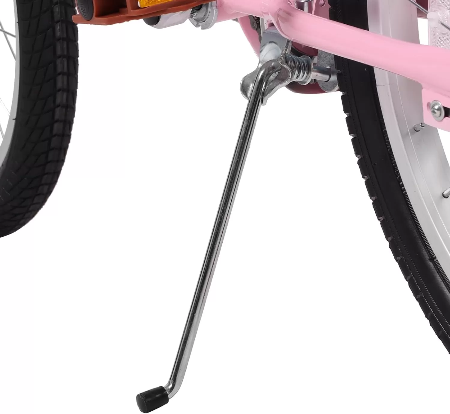 imageJOYSTAR Vintage Kids Bike with Training Wheels ampamp Basket 12 14 16 20 24 Inch Girls Bike for 214 Years Old Multiple ColorsPink