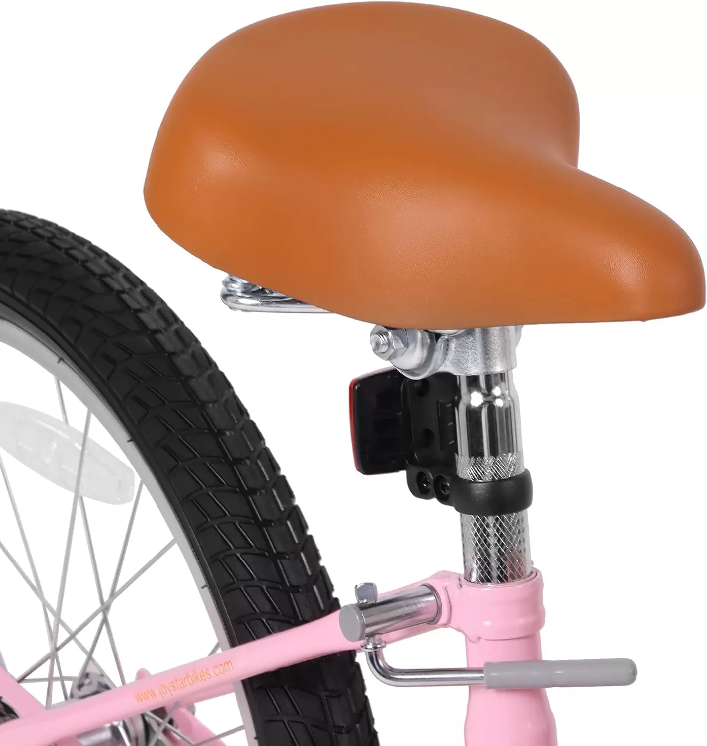 imageJOYSTAR Vintage Kids Bike with Training Wheels ampamp Basket 12 14 16 20 24 Inch Girls Bike for 214 Years Old Multiple ColorsPink