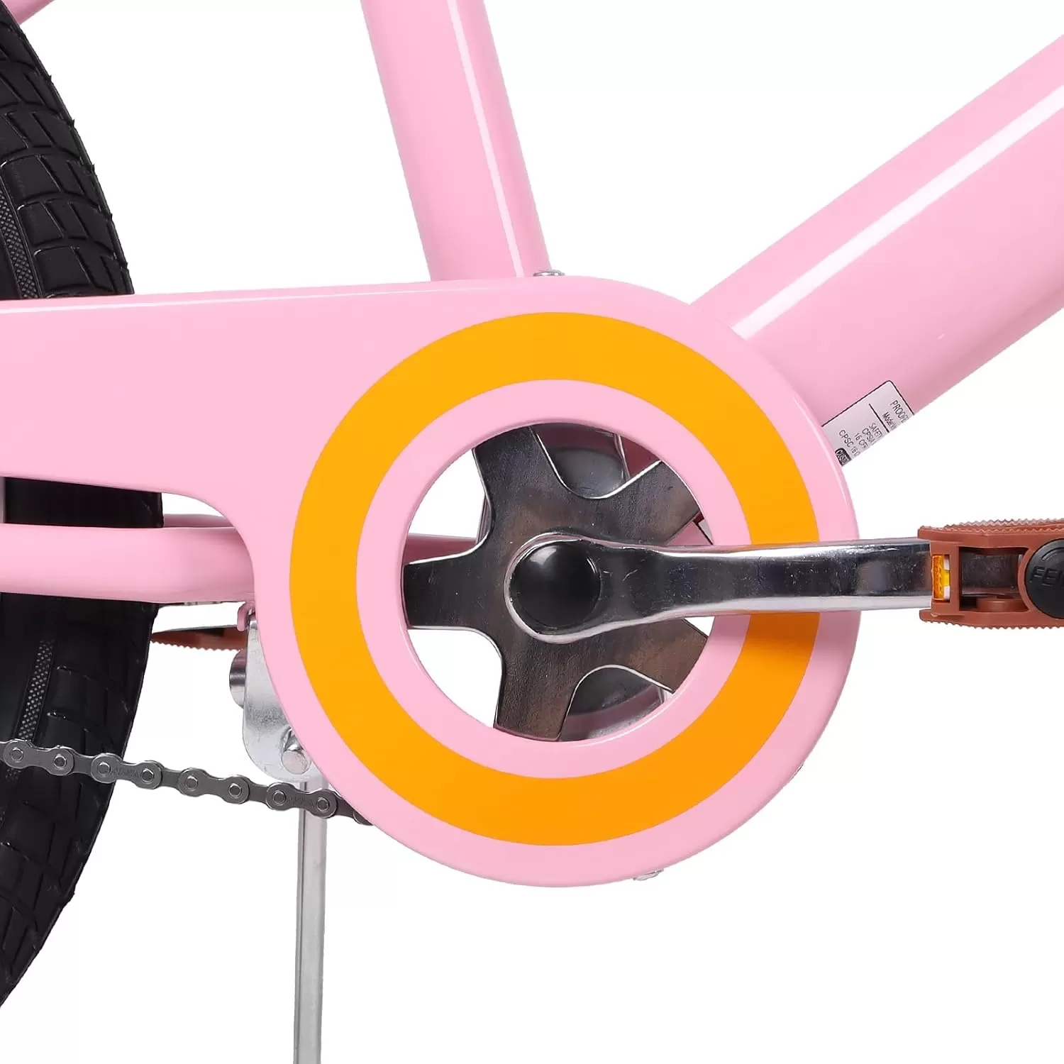 imageJOYSTAR Vintage Kids Bike with Training Wheels ampamp Basket 12 14 16 20 24 Inch Girls Bike for 214 Years Old Multiple ColorsPink