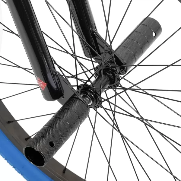imageJOYSTAR Brockway Freestyle Kids BMX Bikes 20quot 24quot Kids Bicycles for 614 Years Old Boys Girls and BeginnerLevel Riders 2 Pegs Multiple ColorsBlue
