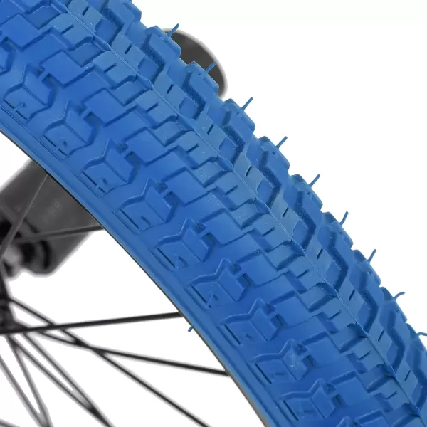 imageJOYSTAR Brockway Freestyle Kids BMX Bikes 20quot 24quot Kids Bicycles for 614 Years Old Boys Girls and BeginnerLevel Riders 2 Pegs Multiple ColorsBlue