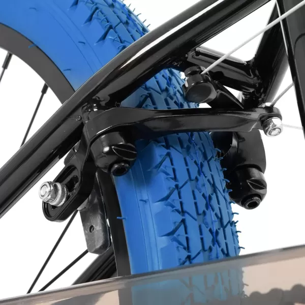 imageJOYSTAR Brockway Freestyle Kids BMX Bikes 20quot 24quot Kids Bicycles for 614 Years Old Boys Girls and BeginnerLevel Riders 2 Pegs Multiple ColorsBlue