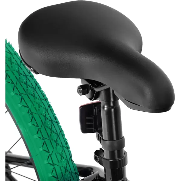 imageJOYSTAR Brockway Freestyle Kids BMX Bikes 20quot 24quot Kids Bicycles for 614 Years Old Boys Girls and BeginnerLevel Riders 2 Pegs Multiple ColorsGreen