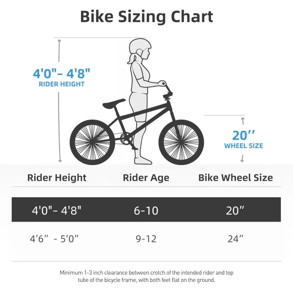 imageJOYSTAR Brockway Freestyle Kids BMX Bikes 20quot 24quot Kids Bicycles for 614 Years Old Boys Girls and BeginnerLevel Riders 2 Pegs Multiple ColorsPurple