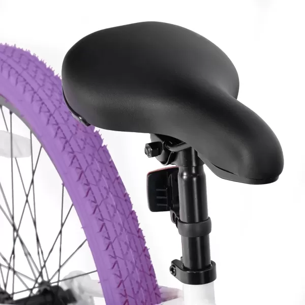 imageJOYSTAR Brockway Freestyle Kids BMX Bikes 20quot 24quot Kids Bicycles for 614 Years Old Boys Girls and BeginnerLevel Riders 2 Pegs Multiple ColorsPurple