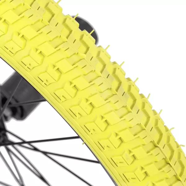 imageJOYSTAR Brockway Freestyle Kids BMX Bikes 20quot 24quot Kids Bicycles for 614 Years Old Boys Girls and BeginnerLevel Riders 2 Pegs Multiple ColorsYellow