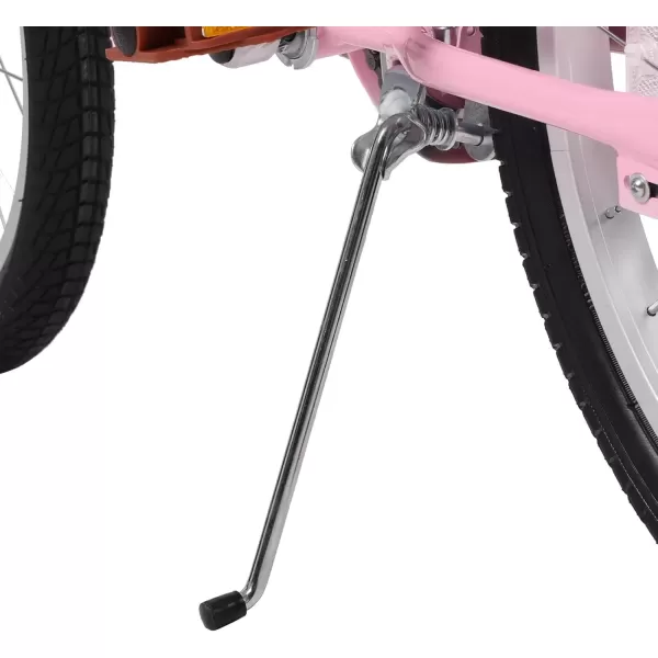 imageJOYSTAR Vintage Kids Bike with Training Wheels ampamp Basket 12 14 16 20 24 Inch Girls Bike for 214 Years Old Multiple ColorsPink