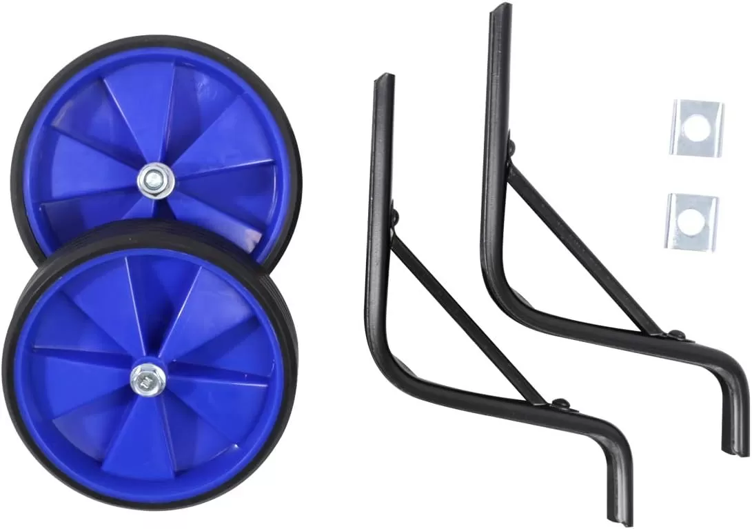 imageDRBIKE 16 inch Training Wheels for 16 Inch Bike Replacement Training Wheels Heavy Duty Training Wheels for 16quot Kids Bike Kids Bike Accessories 1 Pair BlackBlue