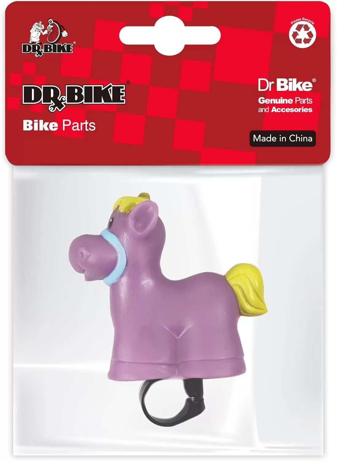 imageDRBIKE Kids Bike Bell for Girls Replacement Bicycle Handlebar Bell with Plastic Flower Cute Bike Safe Cycling Ring Horn Kids Bike Accessoriespurple
