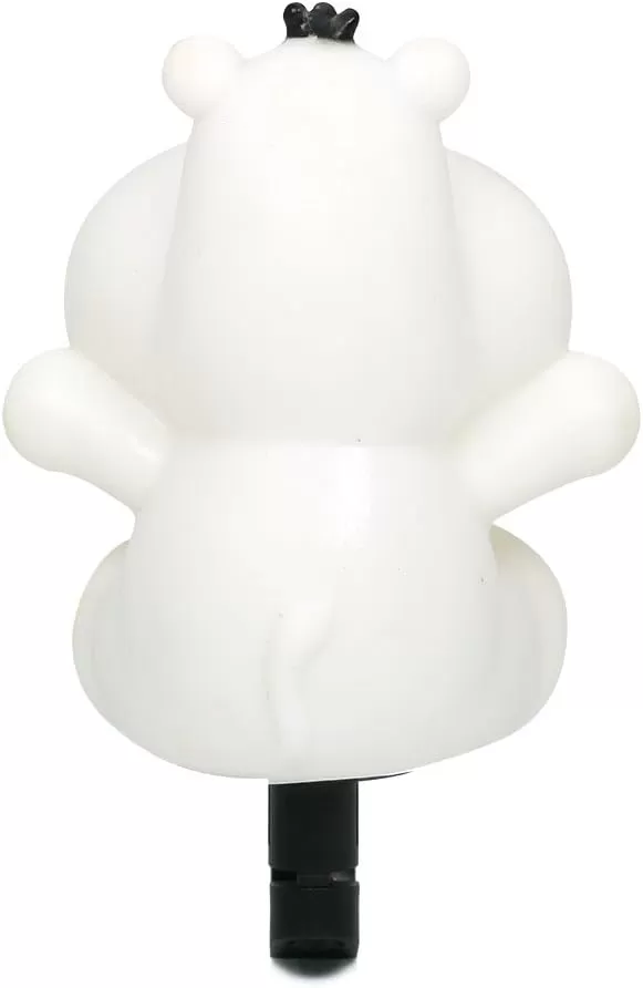 imageDRBIKE Kids Bike Bell for Girls Replacement Bicycle Handlebar Bell with Plastic Flower Cute Bike Safe Cycling Ring Horn Kids Bike Accessorieswhite