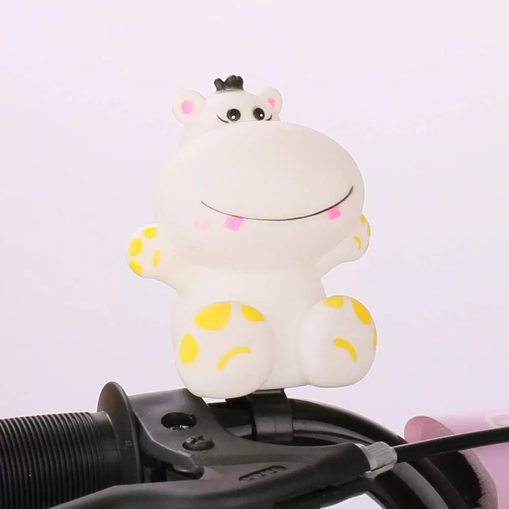 imageDRBIKE Kids Bike Bell for Girls Replacement Bicycle Handlebar Bell with Plastic Flower Cute Bike Safe Cycling Ring Horn Kids Bike Accessorieswhite