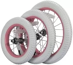 imageJOYSTAR 12 14 16 18 Inch Kids Bike Front Wheels Replacement with Solid Air Rubber Tire and Inner Tube Bicycle Bike Wheels Dont Fit with Huffy Bike Black ampamp WhiteWhite 20 Inch