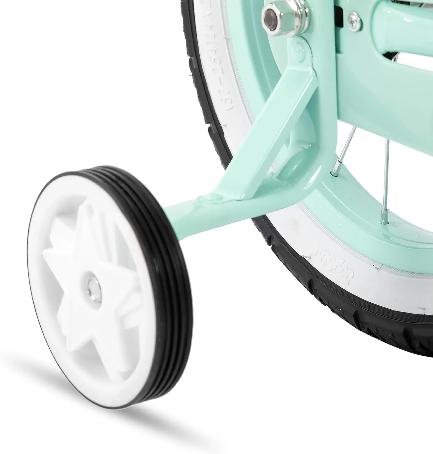 imageJOYSTAR 12 14 16 Inch Kids Cruiser Bike for Ages 27 Years Old Girls ampamp Boys Kids Bike with Training Wheels ampamp Coaster Brake Kids Cruiser Bicycles for ChildrenGreen