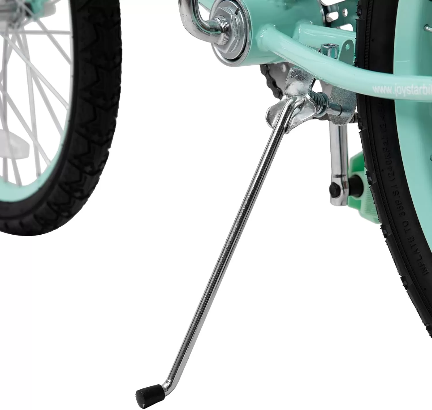 imageJOYSTAR 20 Inch Girls Bike with Training Wheels Banana Seat Bike for Girls Ages 712 Years Old Kids Girls Bicycle with Front Handbrake and Coaster Brakes Kickstand IncludedGreen