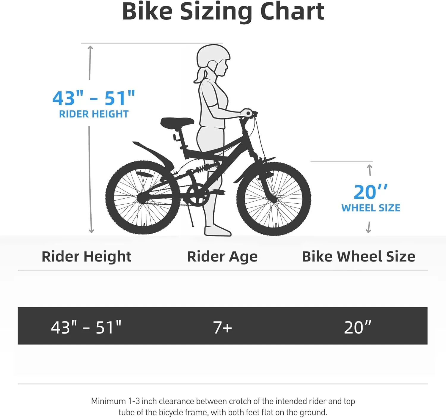 imageJOYSTAR 20 Inch Kids Bike for Boys Girls Ages 713 Years Old DualSuspension Kids Mountain Bike with Dual Handbrake ampamp Kickstand Multiple ColorsBlue