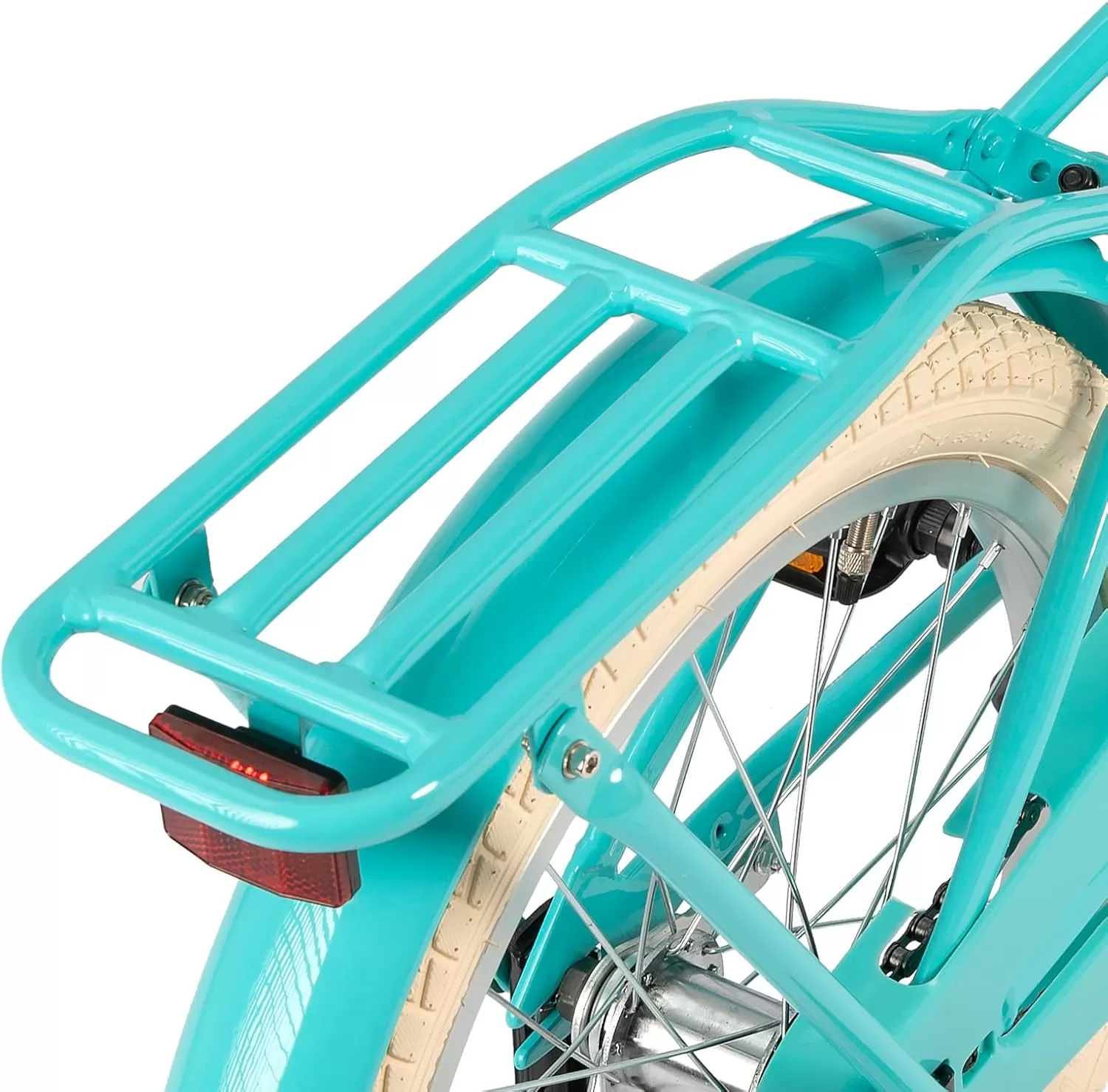 imageJOYSTAR Girls Bike for 212 Years Old Toddlers and Kids 12quot 14quot 16quot Kids Bike with Training Wheels 20 Inch Kids Bicycle with Kickstand Retro Style Kids BikesZGreen