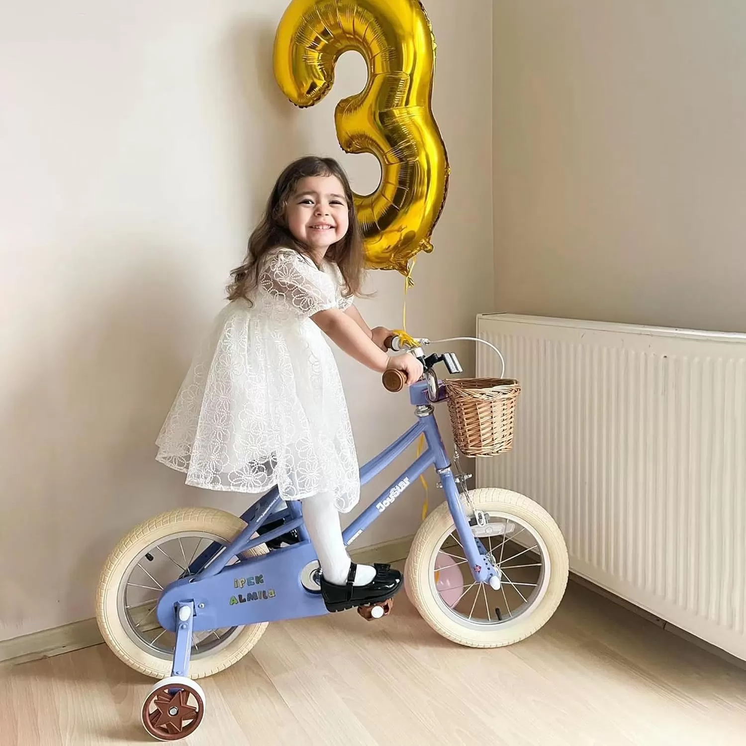 imageJOYSTAR Girls Bike for 212 Years Old Toddlers and Kids 12quot 14quot 16quot Kids Bike with Training Wheels 20 Inch Kids Bicycle with Kickstand Retro Style Kids BikesViolet