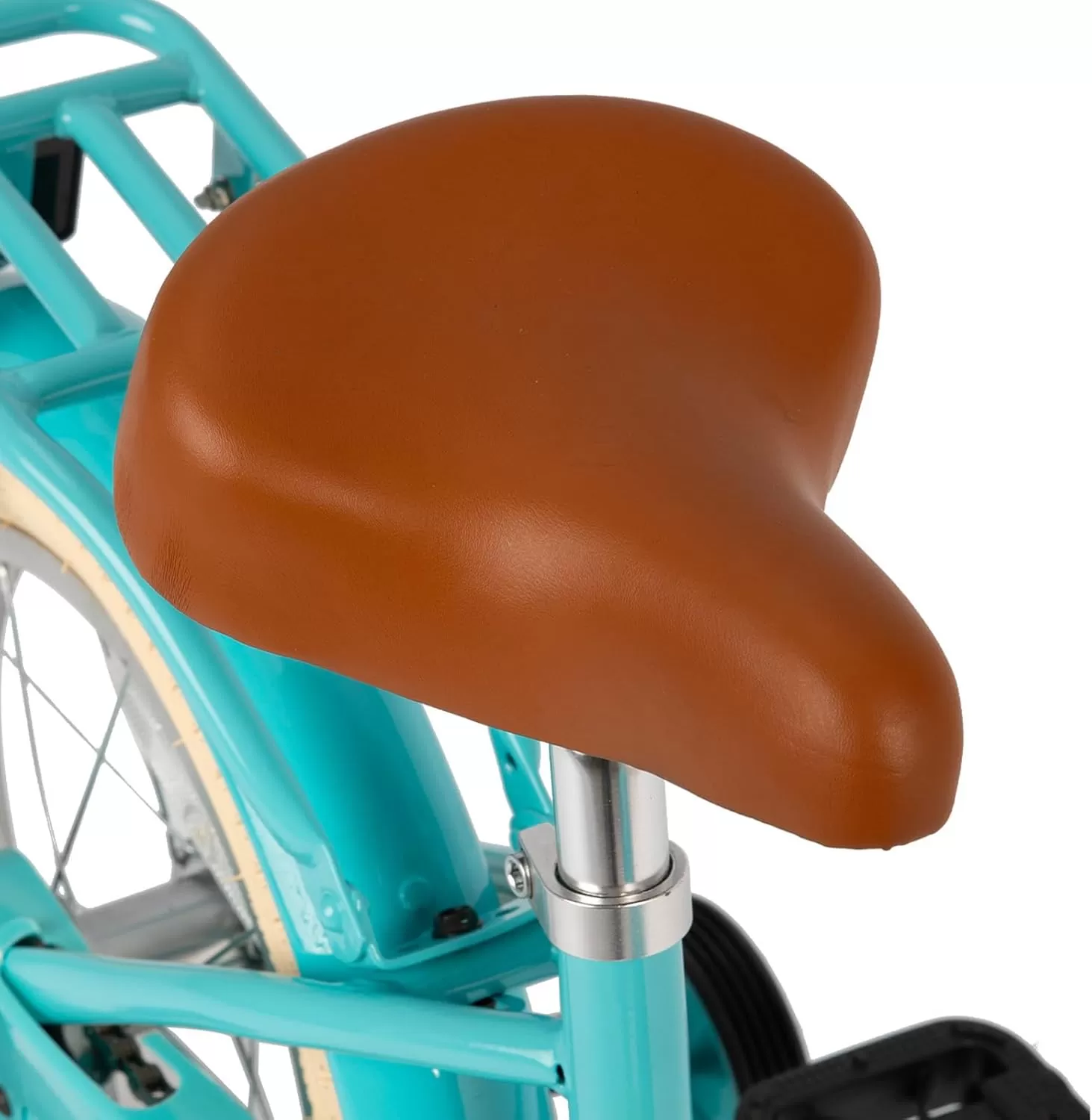 imageJOYSTAR Girls Bike for 212 Years Old Toddlers and Kids 12quot 14quot 16quot Kids Bike with Training Wheels 20 Inch Kids Bicycle with Kickstand Retro Style Kids BikesZGreen