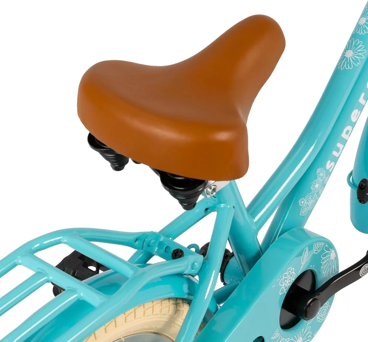 imageJOYSTAR Girls Bike for 212 Years Old Toddlers and Kids 12quot 14quot 16quot Kids Bike with Training Wheels 20 Inch Kids Bicycle with Kickstand Retro Style Kids BikesZGreen