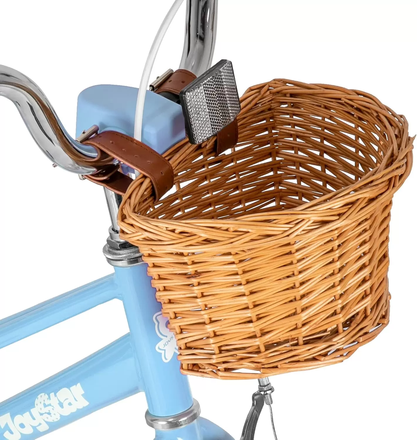 imageJOYSTAR Girls Bike for 212 Years Old Toddlers and Kids 12quot 14quot 16quot Kids Bike with Training Wheels 20 Inch Kids Bicycle with Kickstand Retro Style Kids BikesSky Blue