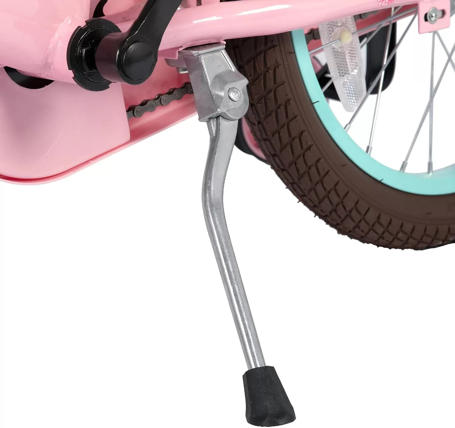 imageJOYSTAR Girls Bike for Toddlers and Kids Age 310 Years 14 16 18 Inch Kids Bike with Training Wheels and Handbrakes 20Inch Girls Bike Multiple ColorsLola Pink