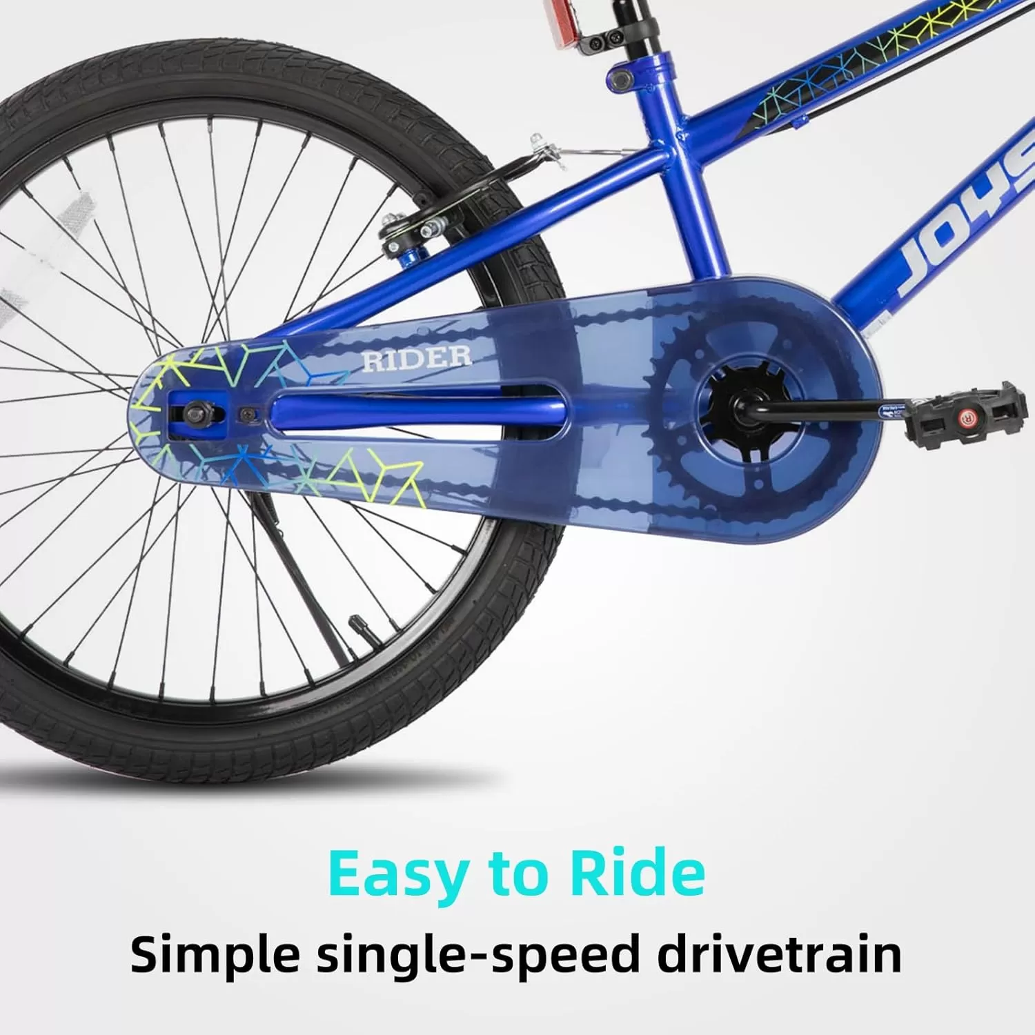imageJOYSTAR Kids Bike for Ages 212 Years Old Boys Girls 1220 Inch BMX Style Kids Bikes with Training Wheels Children Bicycle for Kids and Toddler Multiple Colorsroyal blue