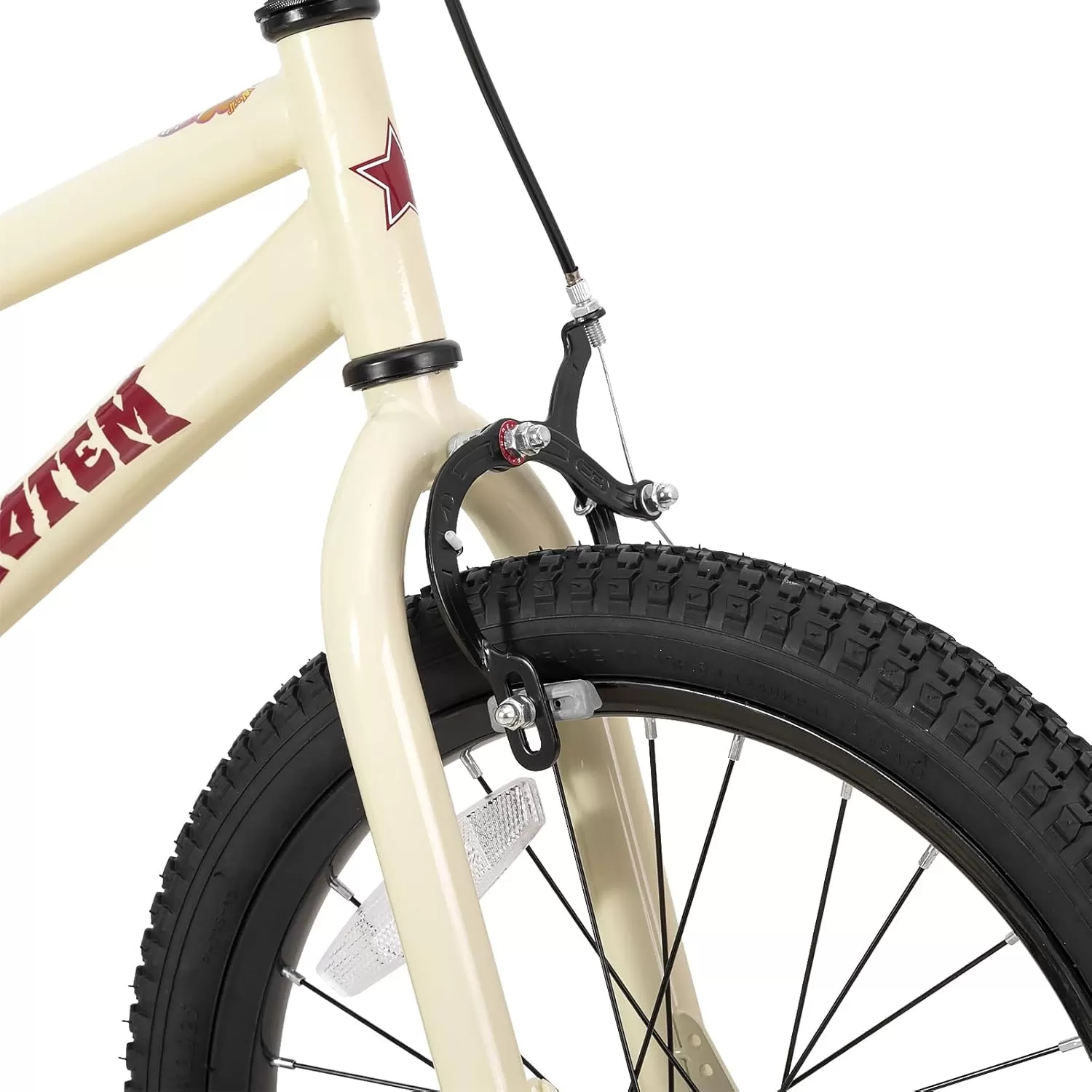 imageJOYSTAR Kids Bike for Ages 212 Years Old Boys Girls 1220 Inch BMX Style Kids Bikes with Training Wheels Children Bicycle for Kids and Toddler Multiple ColorsIvory
