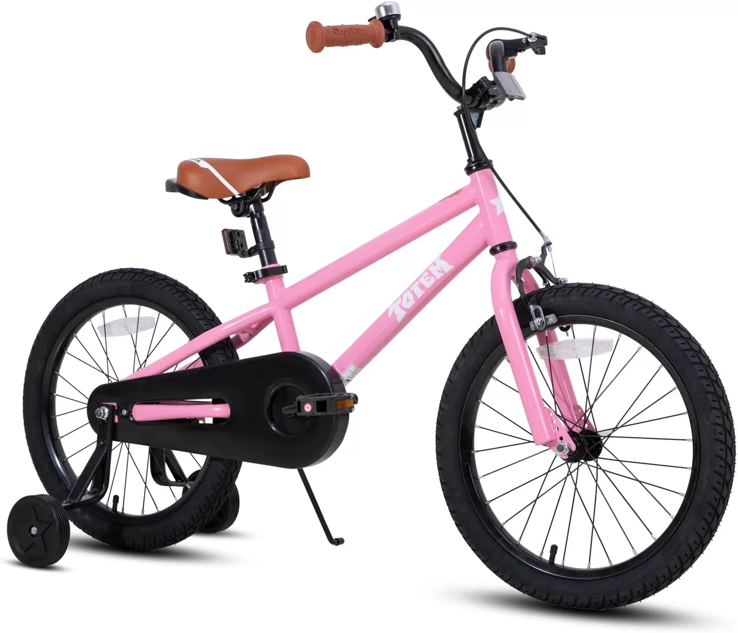 imageJOYSTAR Kids Bike for Ages 212 Years Old Boys Girls 1220 Inch BMX Style Kids Bikes with Training Wheels Children Bicycle for Kids and Toddler Multiple ColorsPink