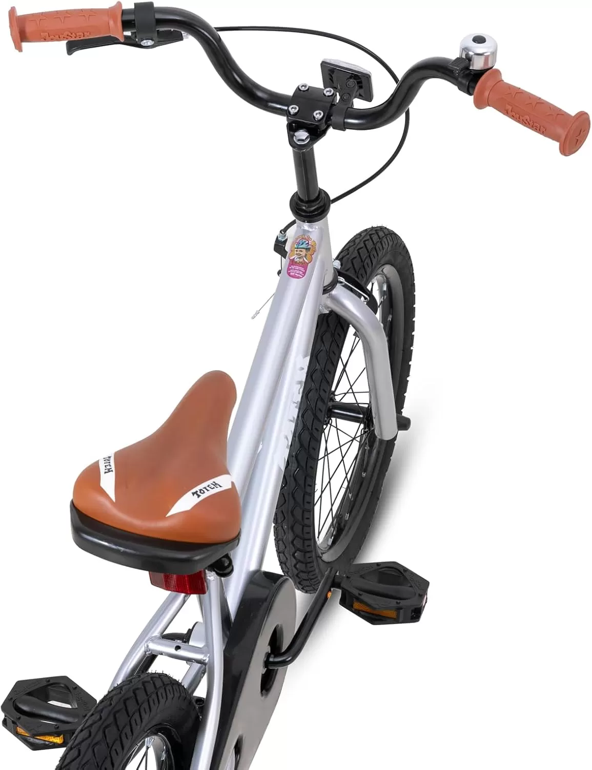 imageJOYSTAR Kids Bike for Ages 212 Years Old Boys Girls 1220 Inch BMX Style Kids Bikes with Training Wheels Children Bicycle for Kids and Toddler Multiple ColorsSilver