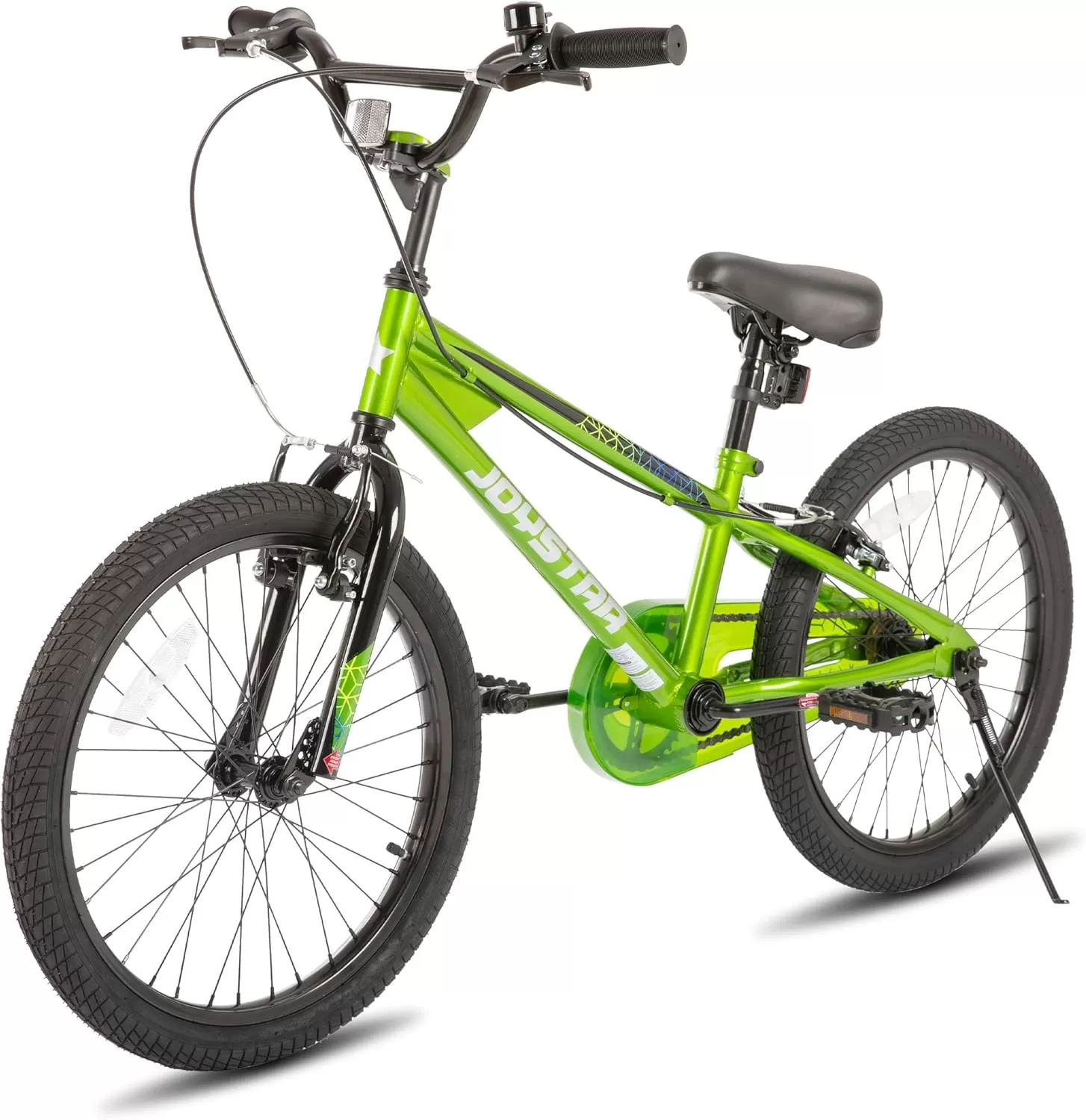 imageJOYSTAR Kids Bike for Ages 212 Years Old Boys Girls 1220 Inch BMX Style Kids Bikes with Training Wheels Children Bicycle for Kids and Toddler Multiple Colorshunter green