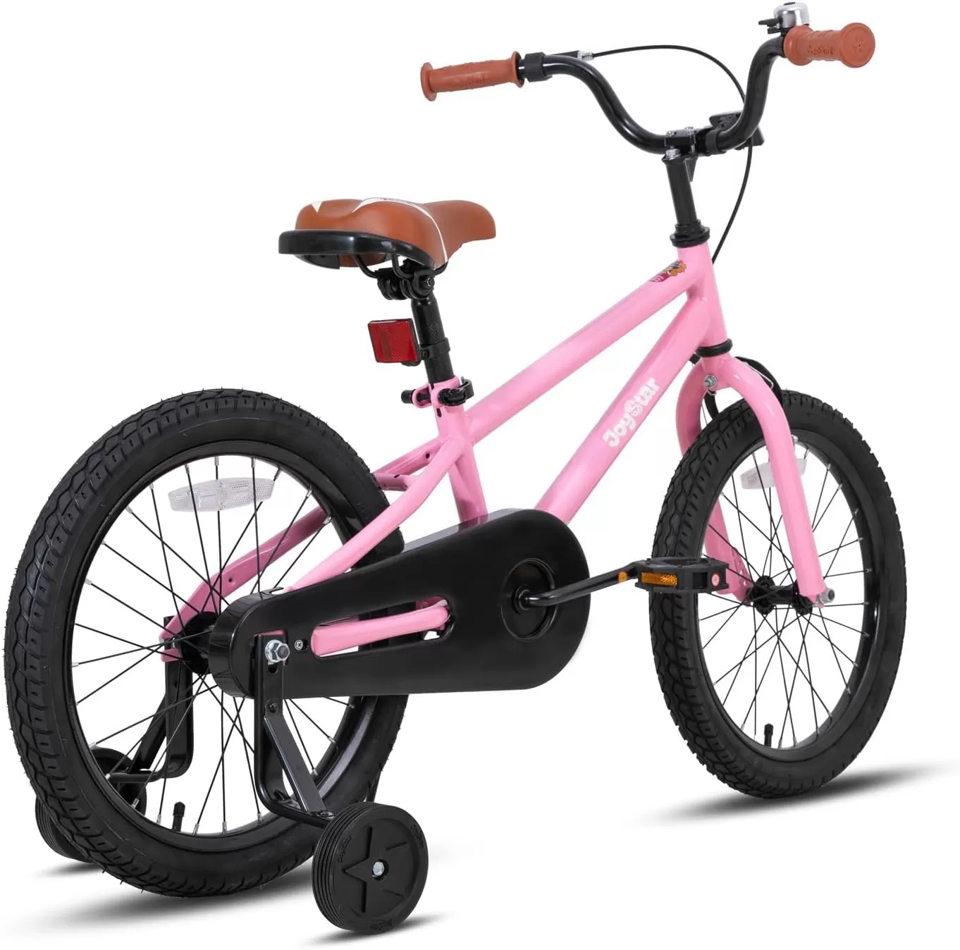 imageJOYSTAR Kids Bike for Ages 212 Years Old Boys Girls 1220 Inch BMX Style Kids Bikes with Training Wheels Children Bicycle for Kids and Toddler Multiple ColorsPink