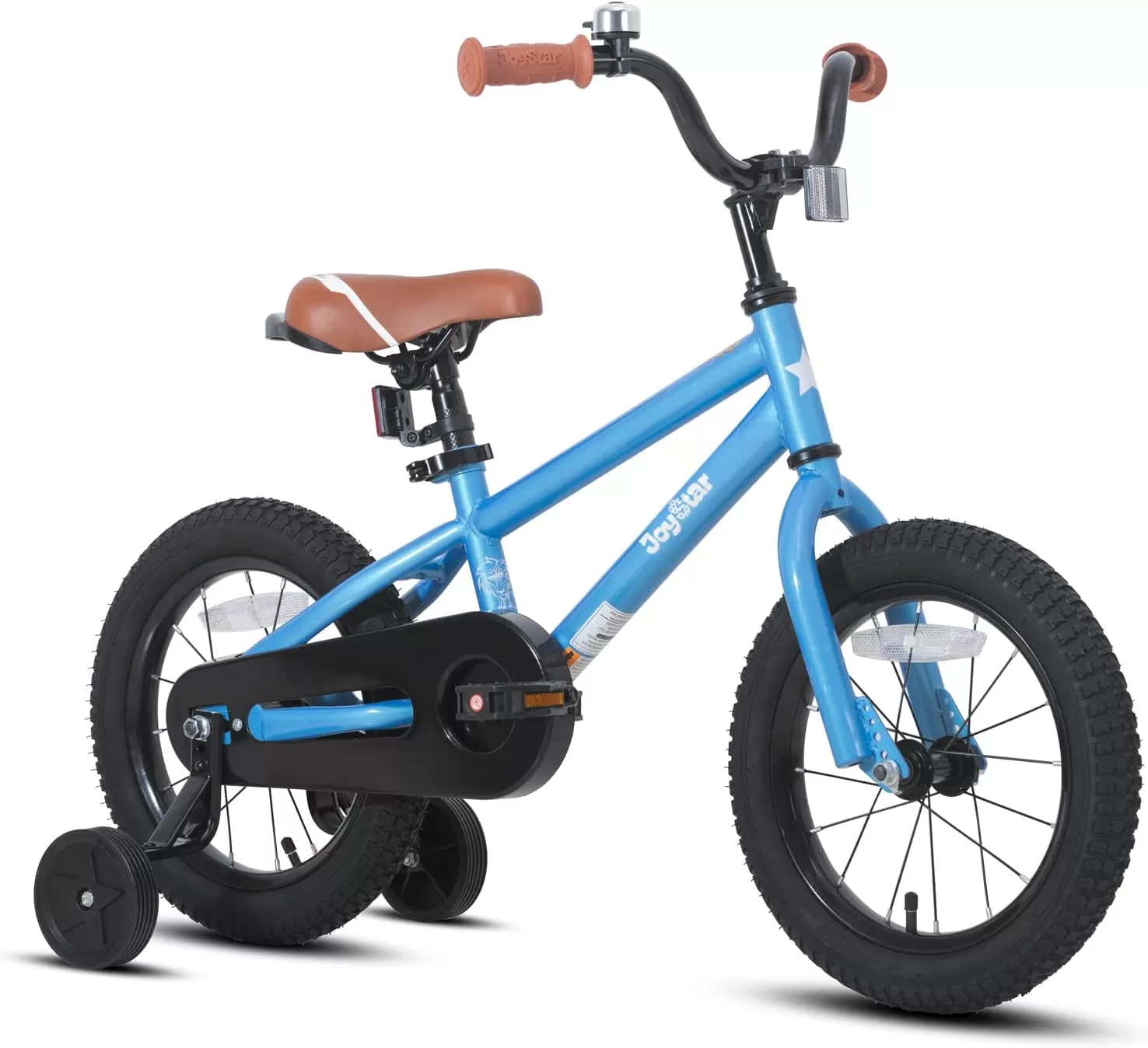 imageJOYSTAR Kids Bike for Ages 212 Years Old Boys Girls 1220 Inch BMX Style Kids Bikes with Training Wheels Children Bicycle for Kids and Toddler Multiple ColorsBlue