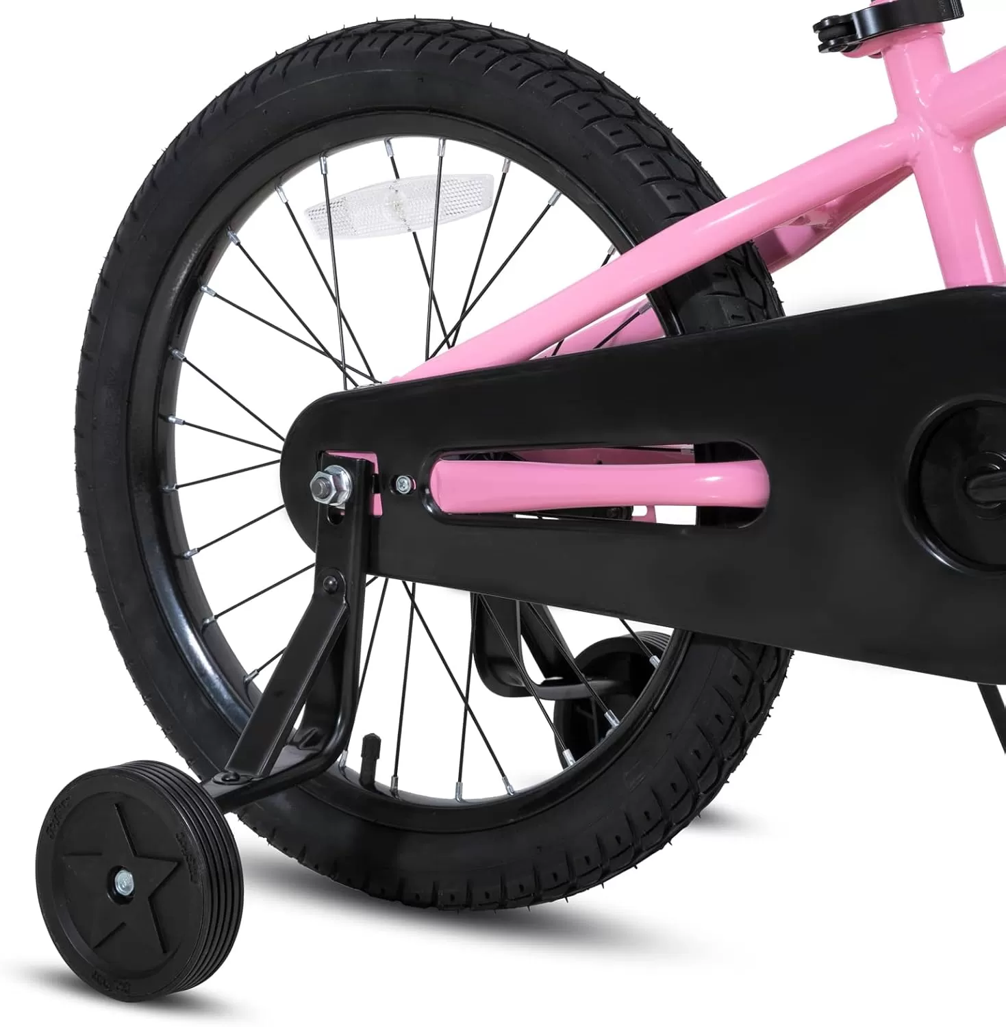 imageJOYSTAR Kids Bike for Ages 212 Years Old Boys Girls 1220 Inch BMX Style Kids Bikes with Training Wheels Children Bicycle for Kids and Toddler Multiple ColorsPink