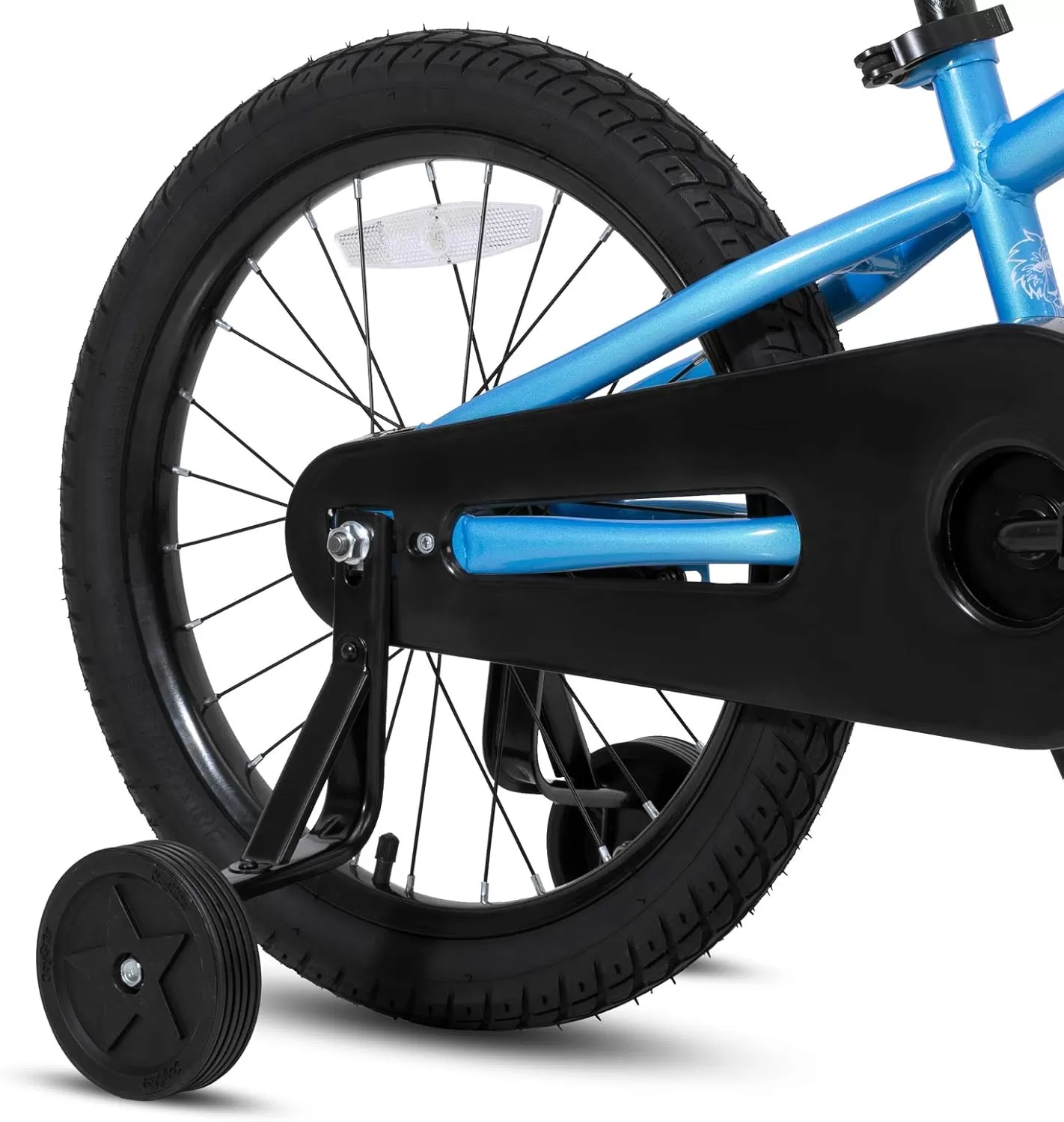 imageJOYSTAR Kids Bike for Ages 212 Years Old Boys Girls 1220 Inch BMX Style Kids Bikes with Training Wheels Children Bicycle for Kids and Toddler Multiple ColorsBlue