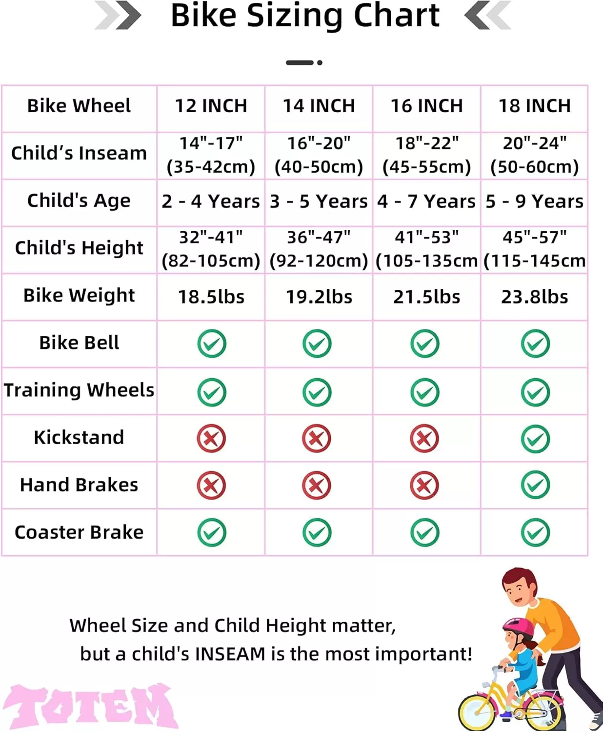 imageJOYSTAR Kids Bike for Ages 212 Years Old Boys Girls 1220 Inch BMX Style Kids Bikes with Training Wheels Children Bicycle for Kids and Toddler Multiple ColorsPink