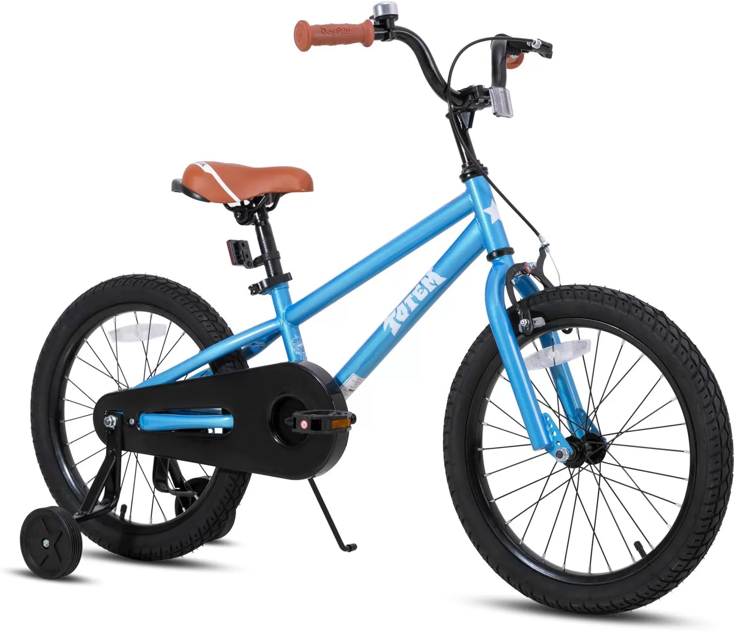 imageJOYSTAR Kids Bike for Ages 212 Years Old Boys Girls 1220 Inch BMX Style Kids Bikes with Training Wheels Children Bicycle for Kids and Toddler Multiple ColorsBlue