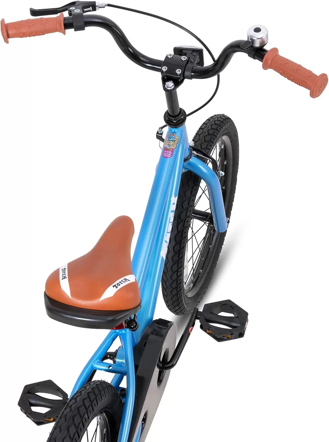 imageJOYSTAR Kids Bike for Ages 212 Years Old Boys Girls 1220 Inch BMX Style Kids Bikes with Training Wheels Children Bicycle for Kids and Toddler Multiple ColorsBlue