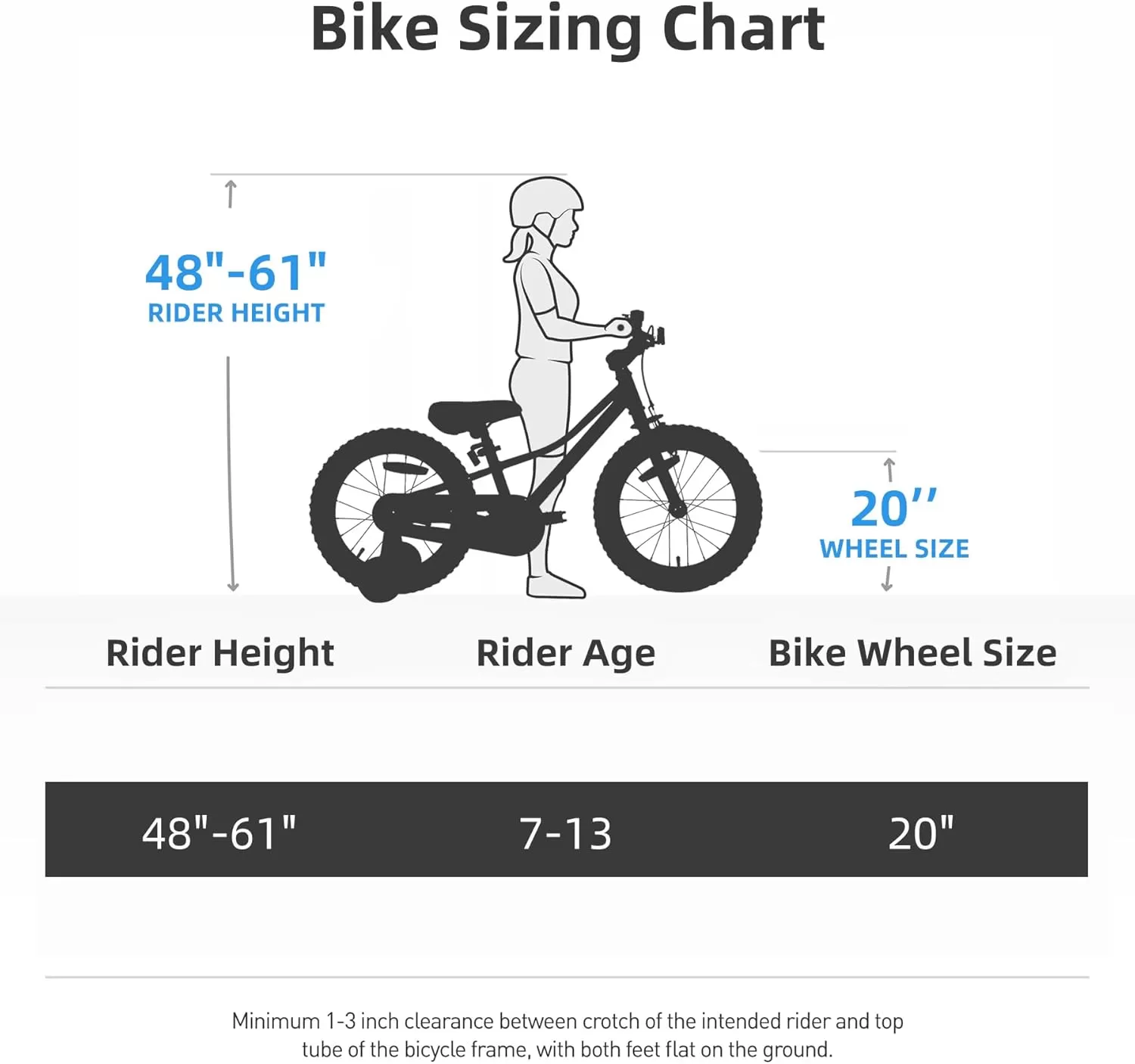 imageJOYSTAR NEO 20 Inch Kids Bike for Ages 610 Years Old Boys ampamp Girls 20 Inch Wheels Kids Mountain Bike with Training Wheels ampamp Handbrake Kids Bicycles Multiple ColorsBlack
