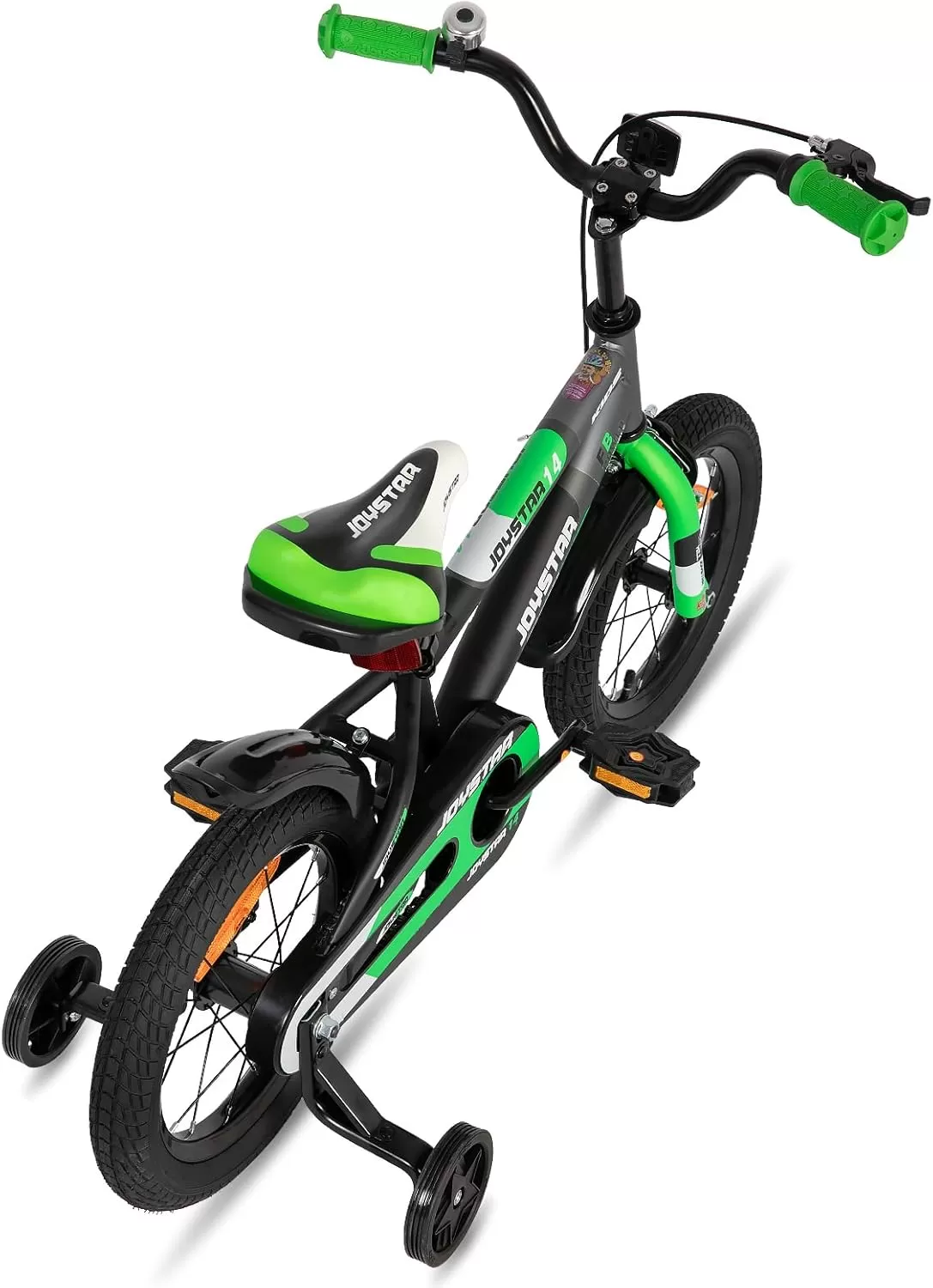 imageJOYSTAR New Berry Kids Bike for Boys and Girls Ages 312 Years Old 12 14 16 Inch Kids Bicycles with Training Wheels 20 Inch Bike with Kickstand Multiple ColorsGreen