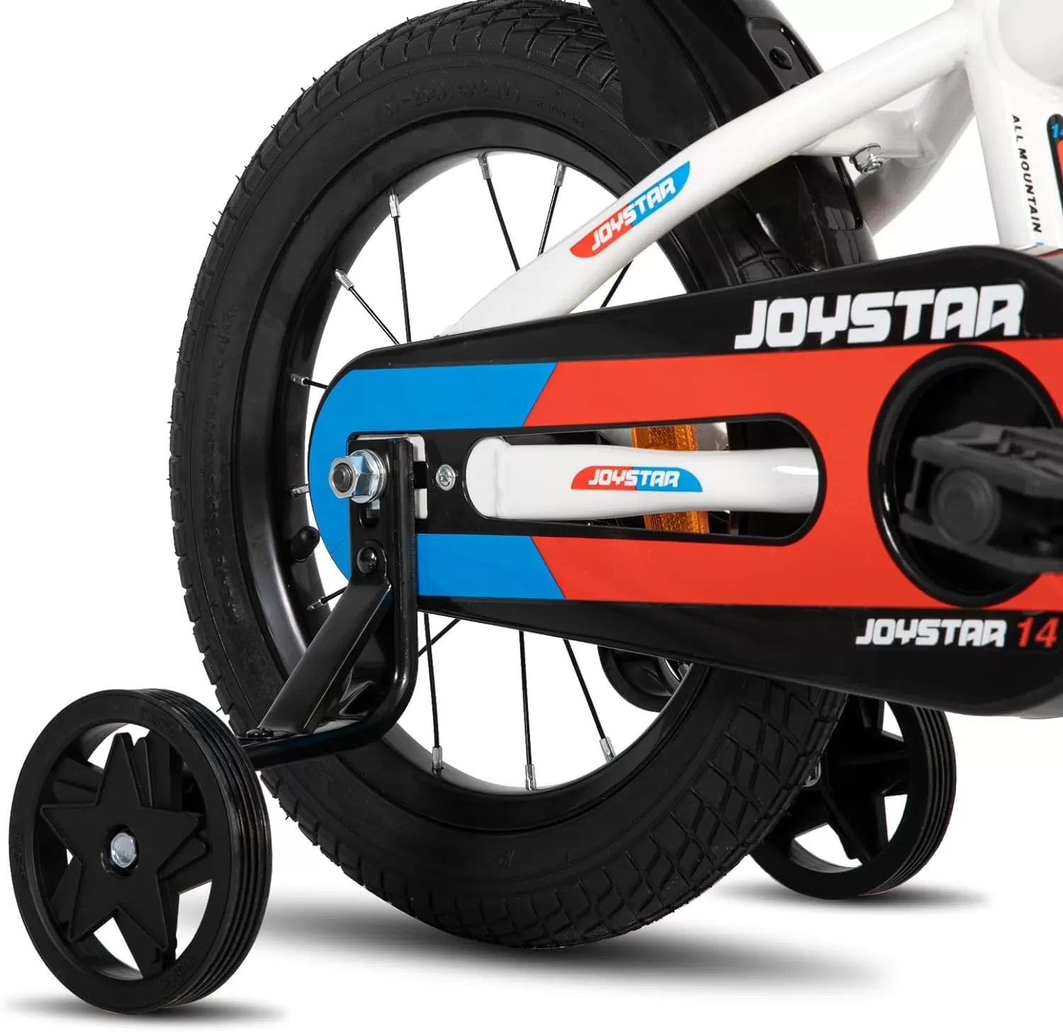 imageJOYSTAR New Berry Kids Bike for Boys and Girls Ages 312 Years Old 12 14 16 Inch Kids Bicycles with Training Wheels 20 Inch Bike with Kickstand Multiple ColorsWhite
