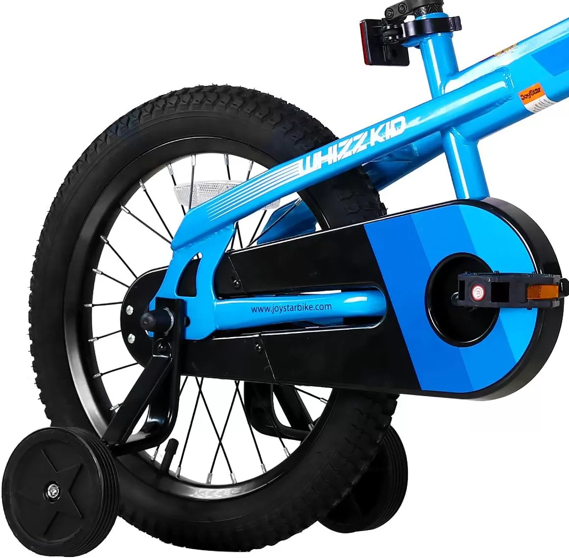 imageJOYSTAR Whizz Kids Bike 12 14 16 18 Inch Kids Bicycle for Toddler and Kids Ages 29 Years Old BMX Style Boys Bike with Training Wheels Children Bicycles Multiple ColorsBlue