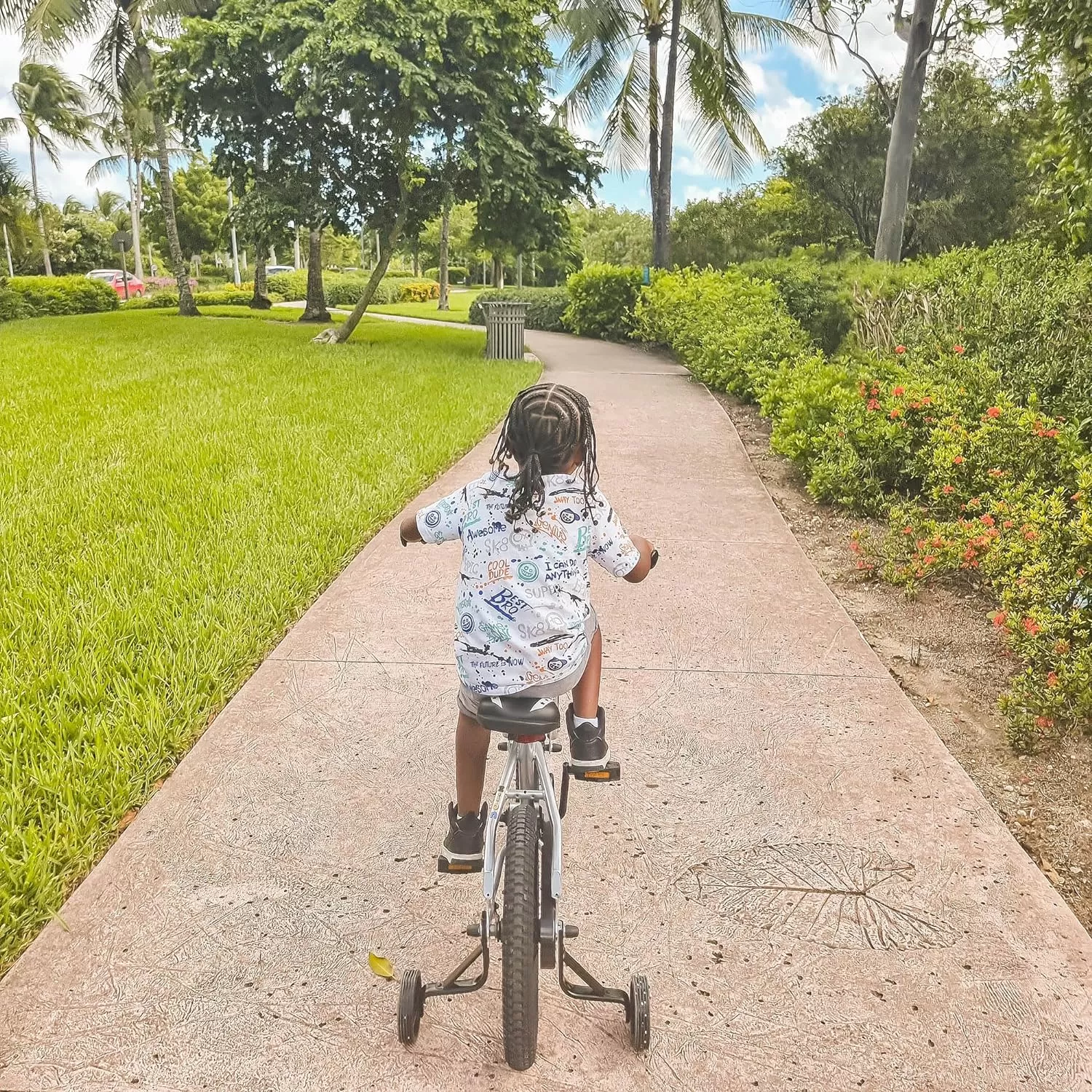 imageJOYSTAR Whizz Kids Bike 12 14 16 18 Inch Kids Bicycle for Toddler and Kids Ages 29 Years Old BMX Style Boys Bike with Training Wheels Children Bicycles Multiple ColorsSilver