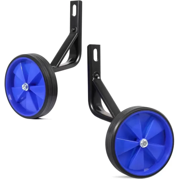 imageDRBIKE 16 inch Training Wheels for 16 Inch Bike Replacement Training Wheels Heavy Duty Training Wheels for 16quot Kids Bike Kids Bike Accessories 1 Pair BlackBlue