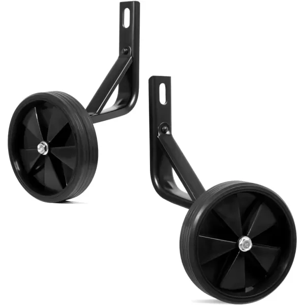 imageDRBIKE 16 inch Training Wheels for 16 Inch Bike Replacement Training Wheels Heavy Duty Training Wheels for 16quot Kids Bike Kids Bike Accessories 1 Pair BlackBlack