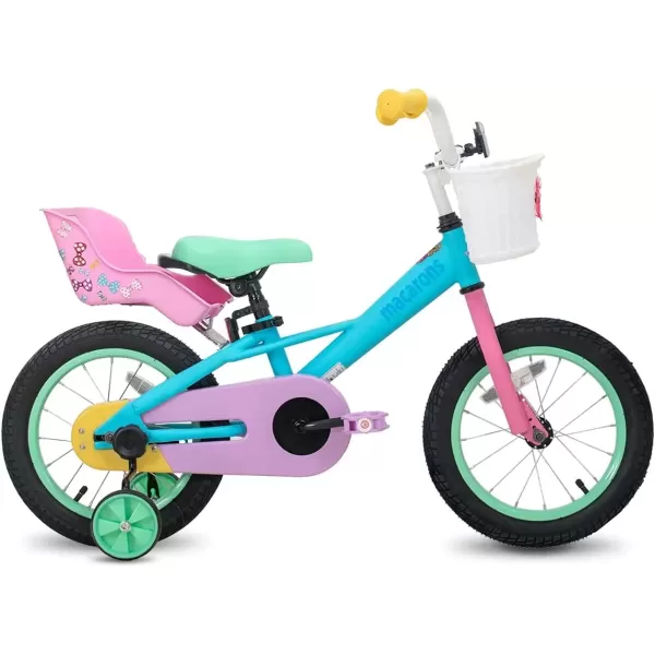 imageDRBIKE Doll Bike Seat Bicycle Seat with Decorate Yourself Decals for Girls Bike Doll Carrier Fits Standard Sized Dolls and Stuffed Animals Bike Attachment Kids Bike AccessoriesPink