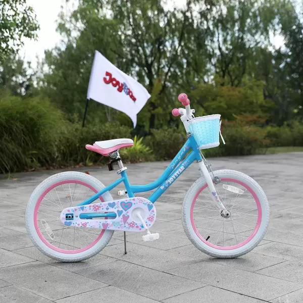 imageDRBIKE Kids Bike Basket for 12 14 16 inch Toddler Bike Replacement Girls Bike Basket with Flower or Bowknot Kids Bike AccessoriesBlue
