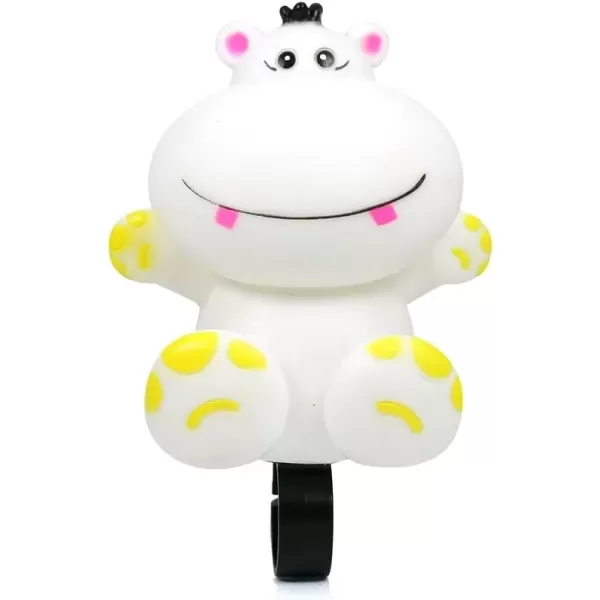 imageDRBIKE Kids Bike Bell for Girls Replacement Bicycle Handlebar Bell with Plastic Flower Cute Bike Safe Cycling Ring Horn Kids Bike Accessorieswhite