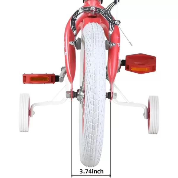 imageJOYSTAR 12 14 16 18 Inch Kids Bike Front Wheels Replacement with Solid Air Rubber Tire and Inner Tube Bicycle Bike Wheels Dont Fit with Huffy Bike Black ampamp WhiteWhite 20 Inch