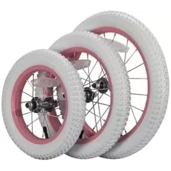 imageJOYSTAR 12 14 16 18 Inch Kids Bike Front Wheels Replacement with Solid Air Rubber Tire and Inner Tube Bicycle Bike Wheels Dont Fit with Huffy Bike Black ampamp WhiteWhite 20 Inch