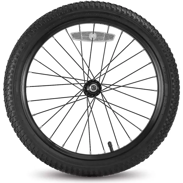 imageJOYSTAR 12 14 16 18 Inch Kids Bike Front Wheels Replacement with Solid Air Rubber Tire and Inner Tube Bicycle Bike Wheels Dont Fit with Huffy Bike Black ampamp WhiteBlack 20 Inch